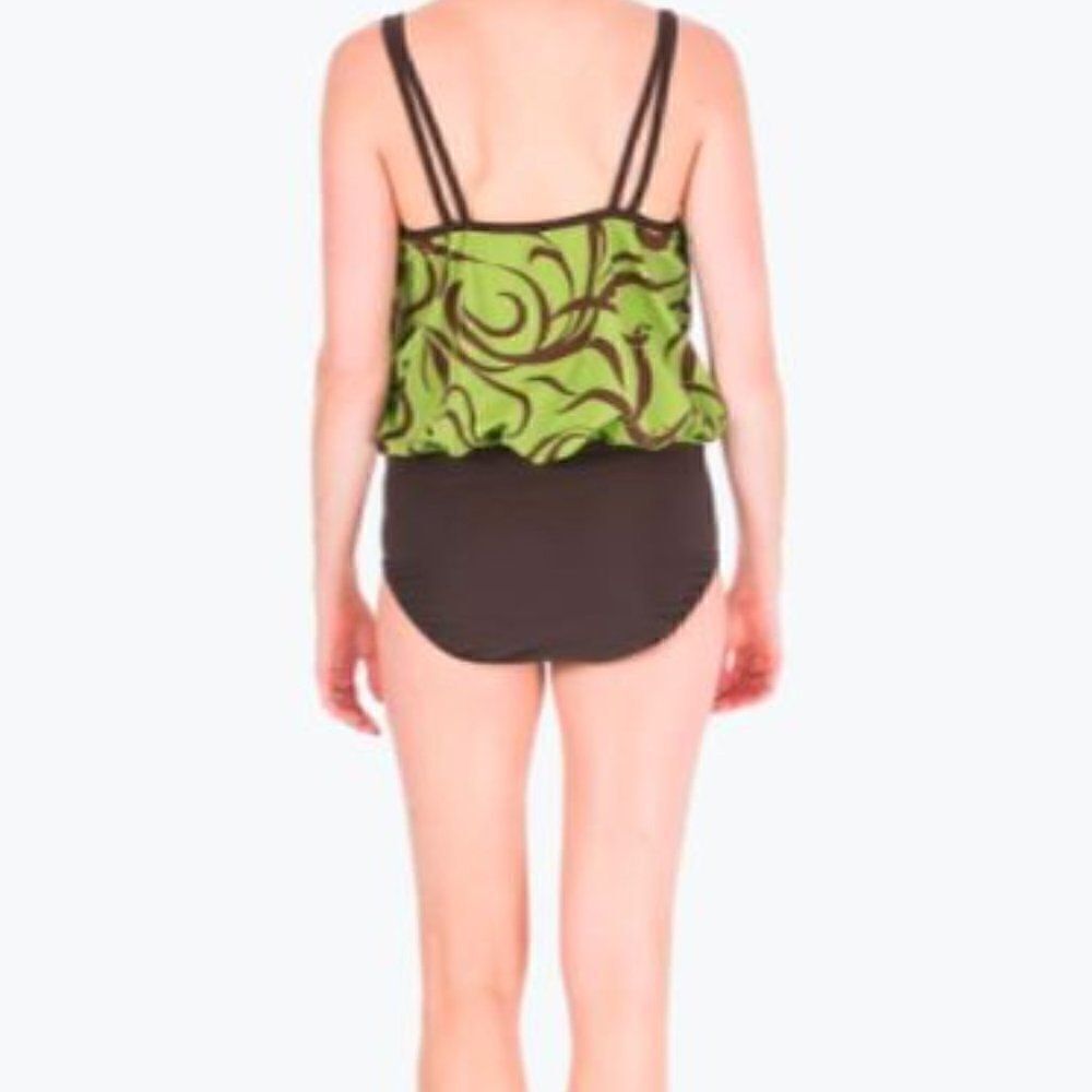 Mainstream Full Coverage One Piece Swimsuit - Picture 2 of 11